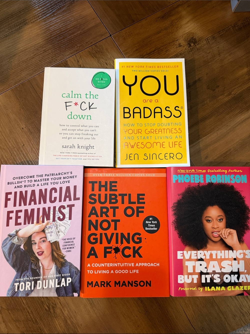5-book self-help, personal growth & finance bundle